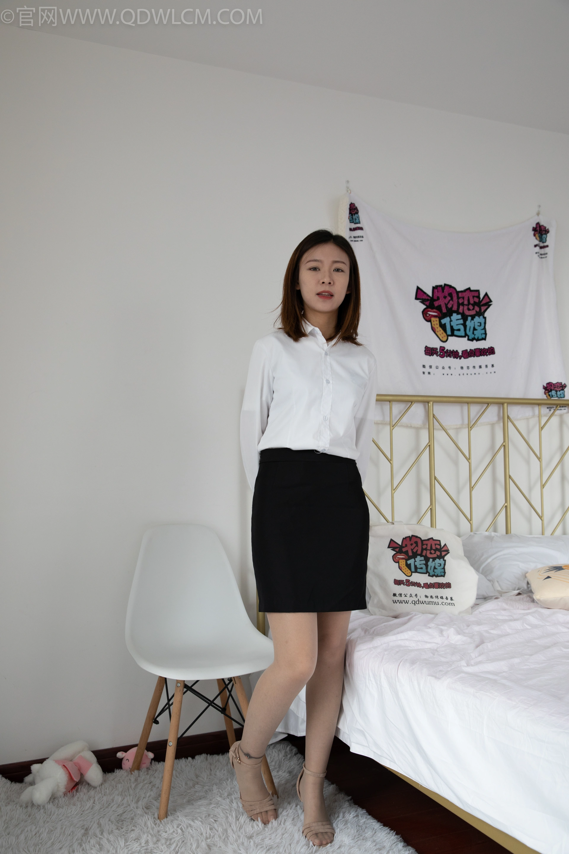 物恋传媒 NO.1203 婷婷-知性风 1